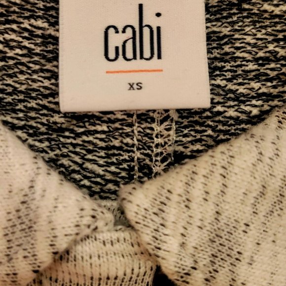 Size XS: CAbi Neo Marled Moto Zip Jacket Style 5102 - Picture 3 of 4